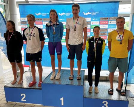 Plavalke in plavalci začeli zelo uspešno z zbiranjem medalj  (1)